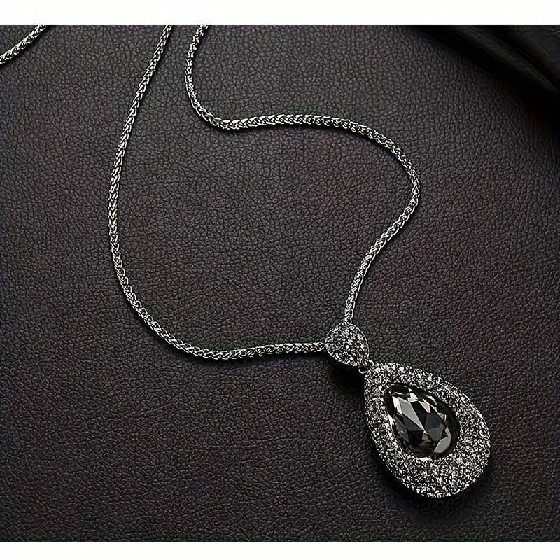 Alloy Synthetic Gem Collar Necklace Jewelry